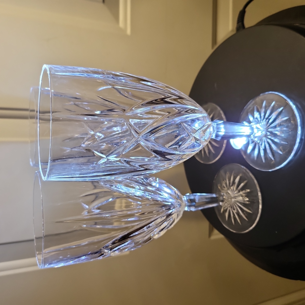 Waterford Crystal Clear Wine Glasses